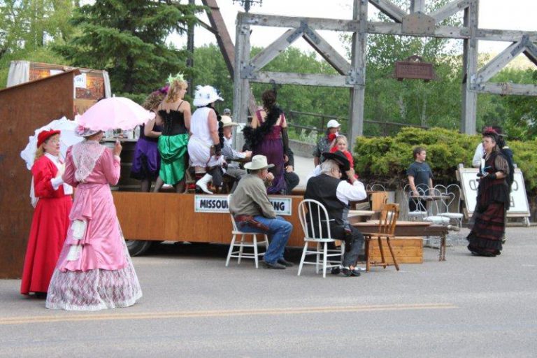 Summer Celebration in Fort Benton Central Montana