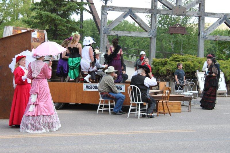 Summer Celebration in Fort Benton Central Montana