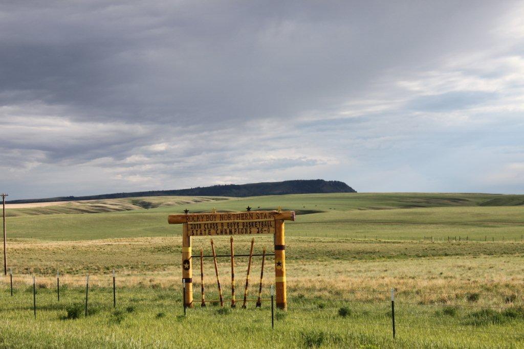 Scenic Drive Through Rocky Boy’s Indian Reservation – Central Montana