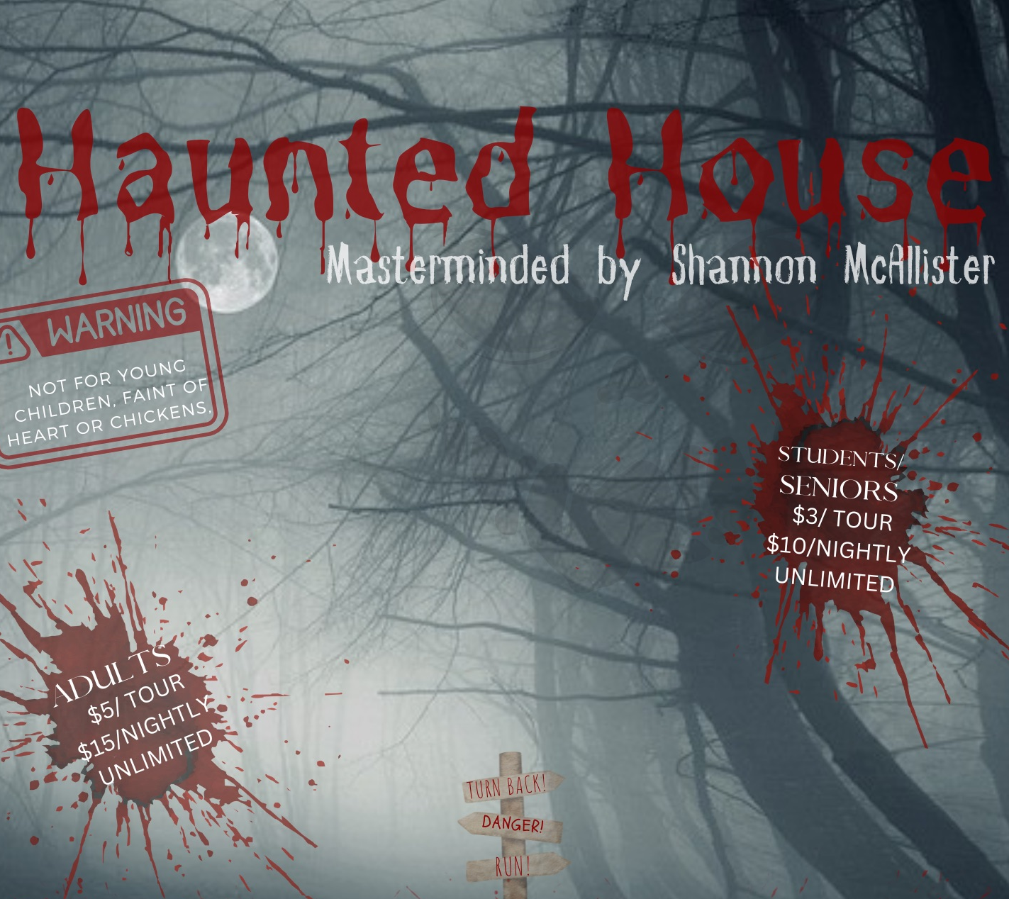 Haunted House in Shelby