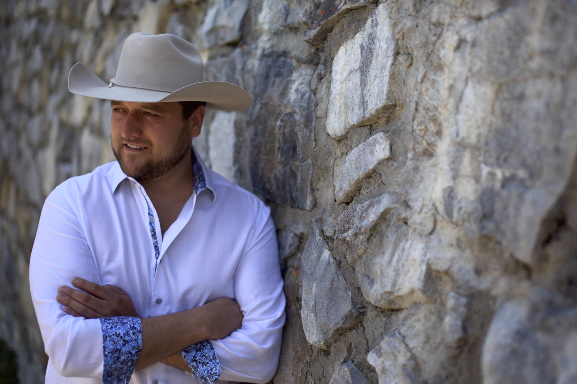 Trevor Panczak at the Geyser Community Hall