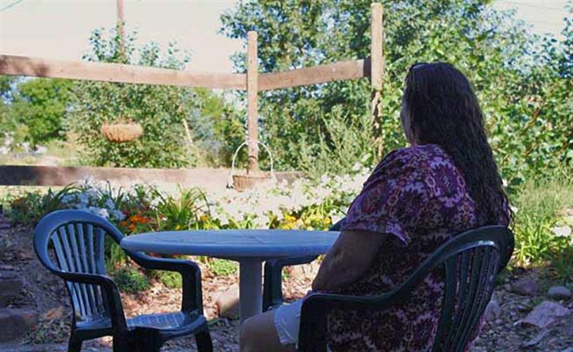 Rusty's B&B: patio