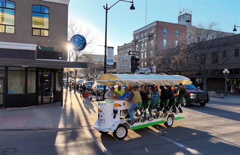 SIDS Pedal Trolley Tours: 