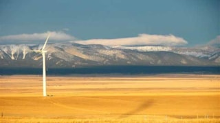 Judith Gap Wind Farm/Energy Center: Big Snowy Mountains