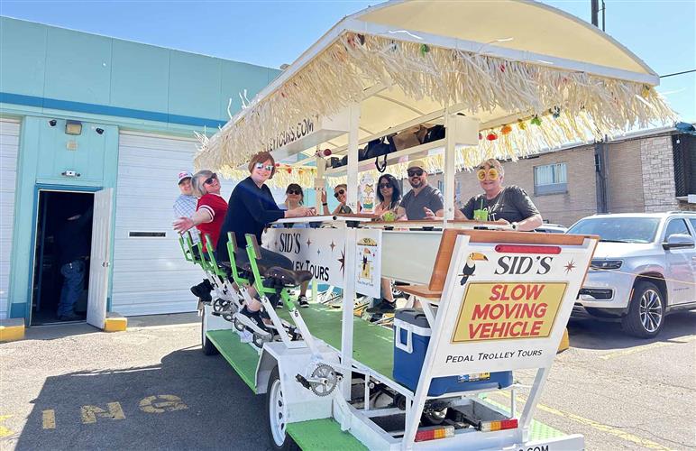SIDS Pedal Trolley Tours: 